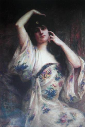 Camille Prouvost, Femme au peignoir