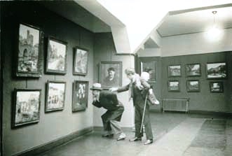 Galerie-Vue-du-Salon-des-Amis-de-Roubaix-a-la-Galerie-Dujardin-1928