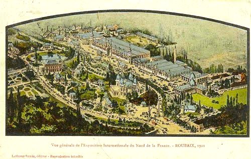 Vue générale de l-exposition-internationale-Roubaix-1911