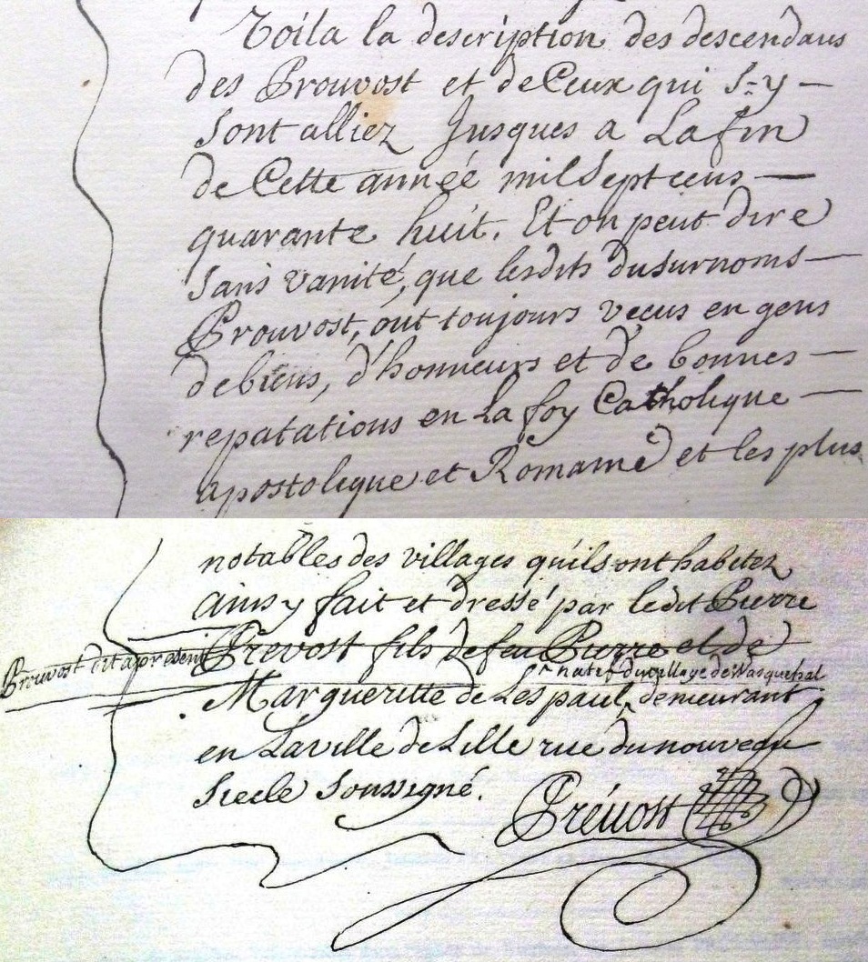 PROUVOST-1748-Genealogie-reputation