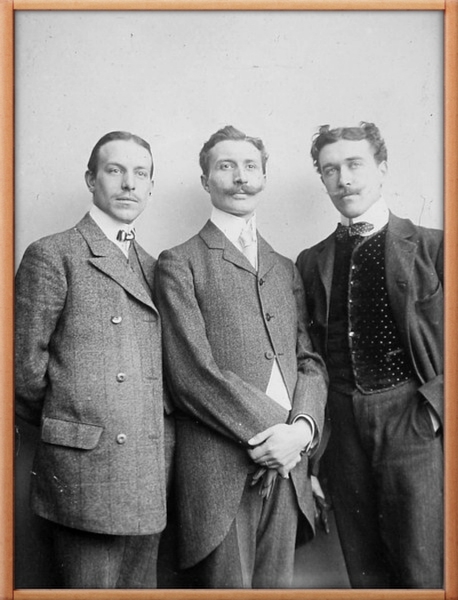 trois poetes Prouvost-grandes familles du Nord ; grandes familles des Flandres ; grandes familles des hauts de France