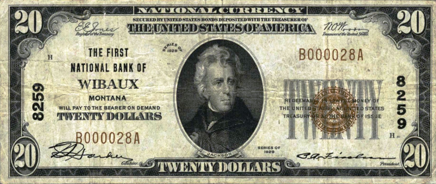 Wibaux-Billet-Banque-Dollar